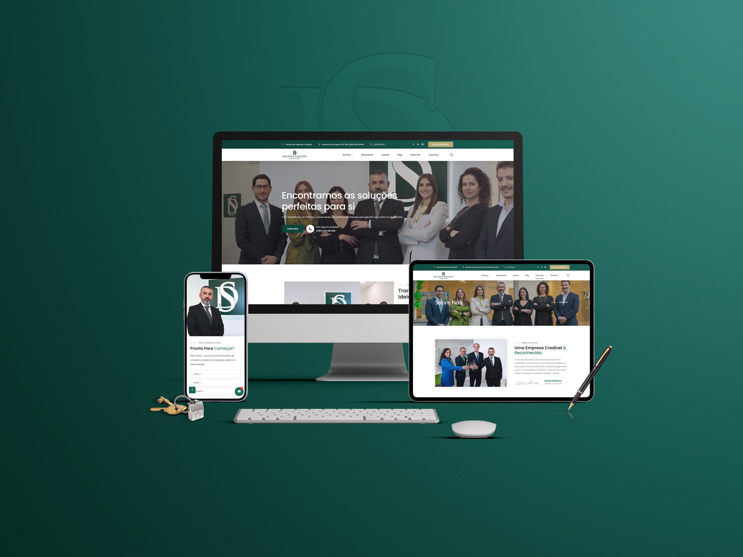 WE ARE DEMARCA - Web Design DS